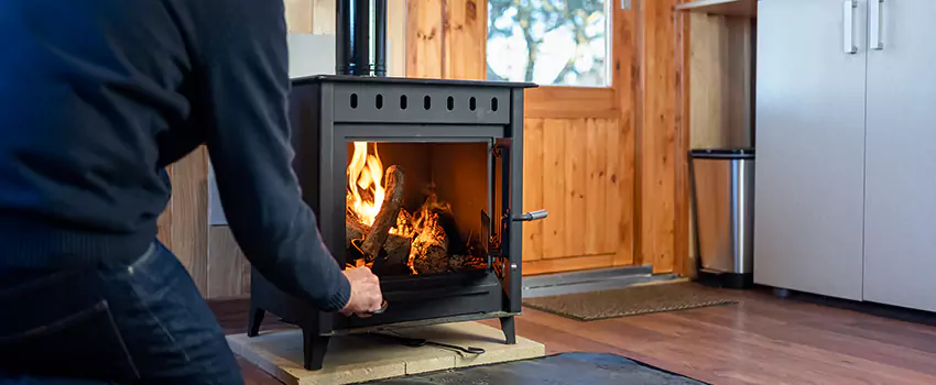 Open Hearth Wood Fireplace Installation in Emporia, KS
