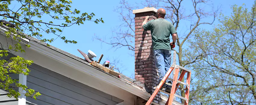 Vinyl and PVC Chimney Flashing Installation in Emporia, KS