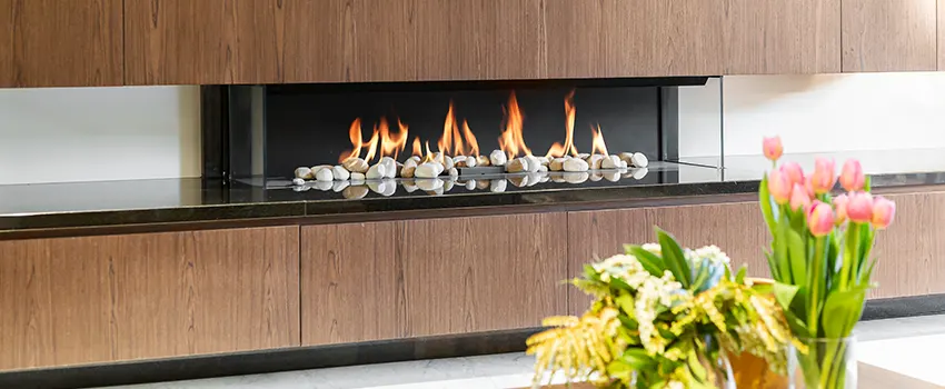 Double-height Fireplace Design Refurbishment in Emporia, Kansas