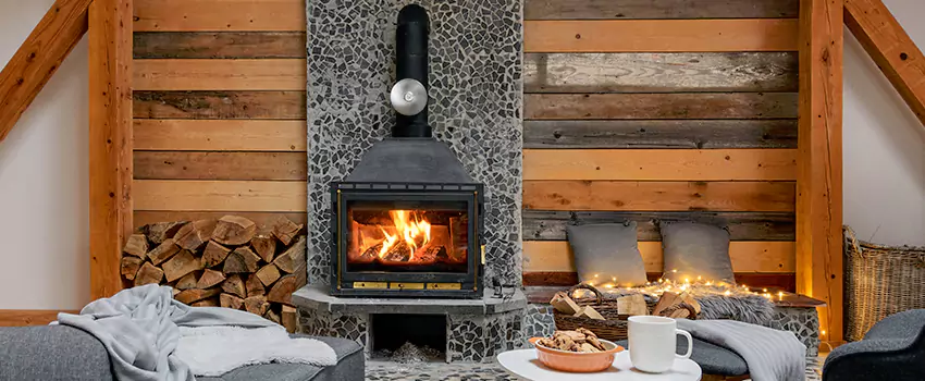 Thelin Hearth Products Direct Vent Gas Stove Fireplace Inspection in Emporia, Kansas