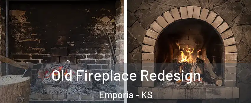  Old Fireplace Redesign Emporia - KS